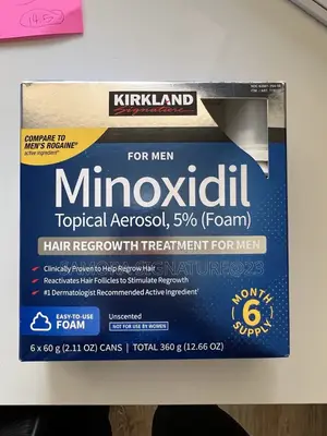 Kirkland Minoxidil 1 Pack of 6 Bottles With Dropper
