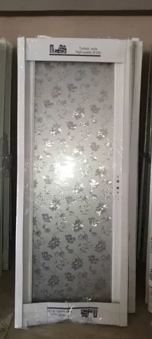 High Crystal Bathroom Fiber Glass Door for Washroom