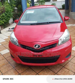 Toyota Vitz 1.3 AWD 3dr 2012 Red