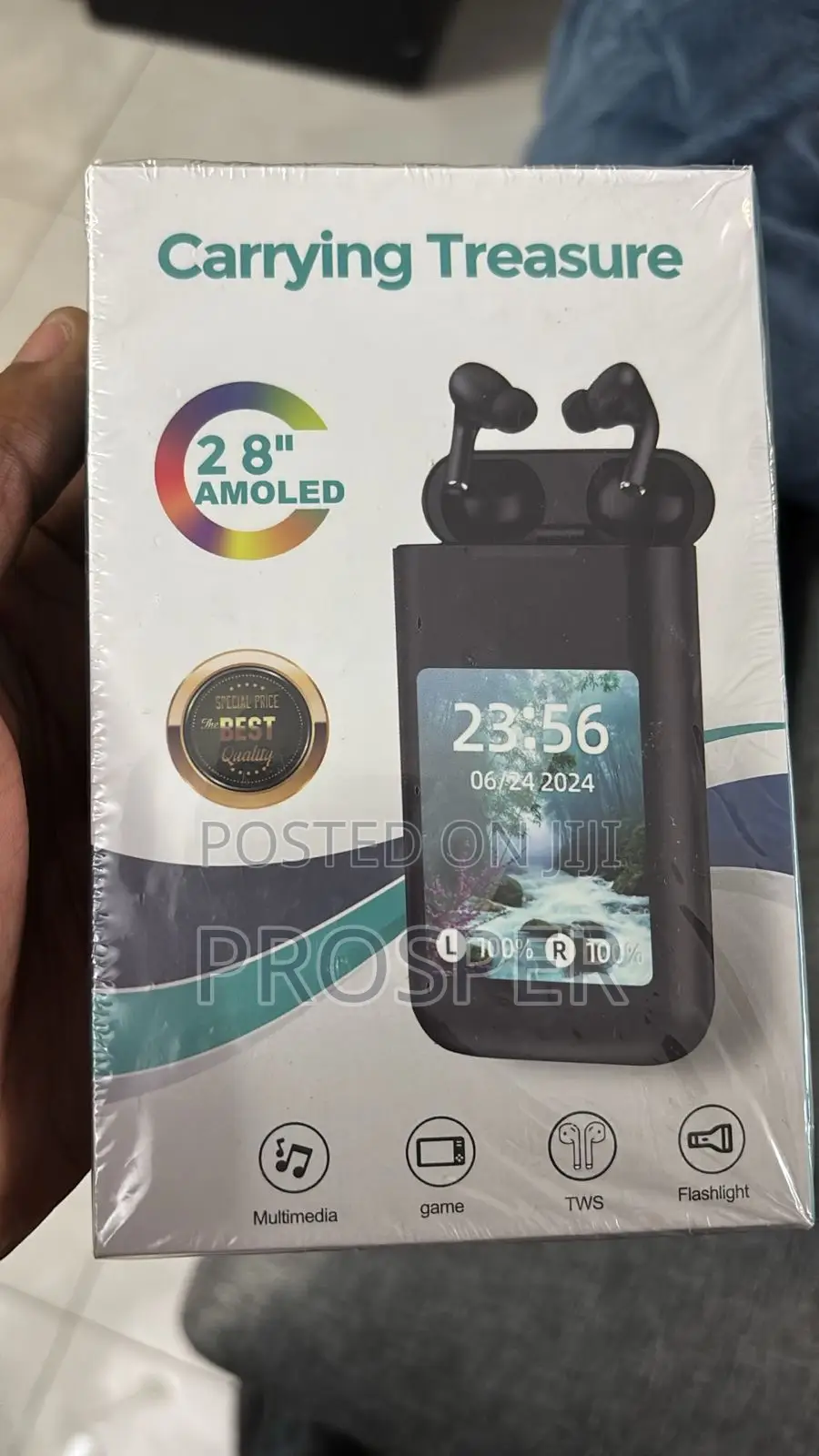 Power Bank and Earpod