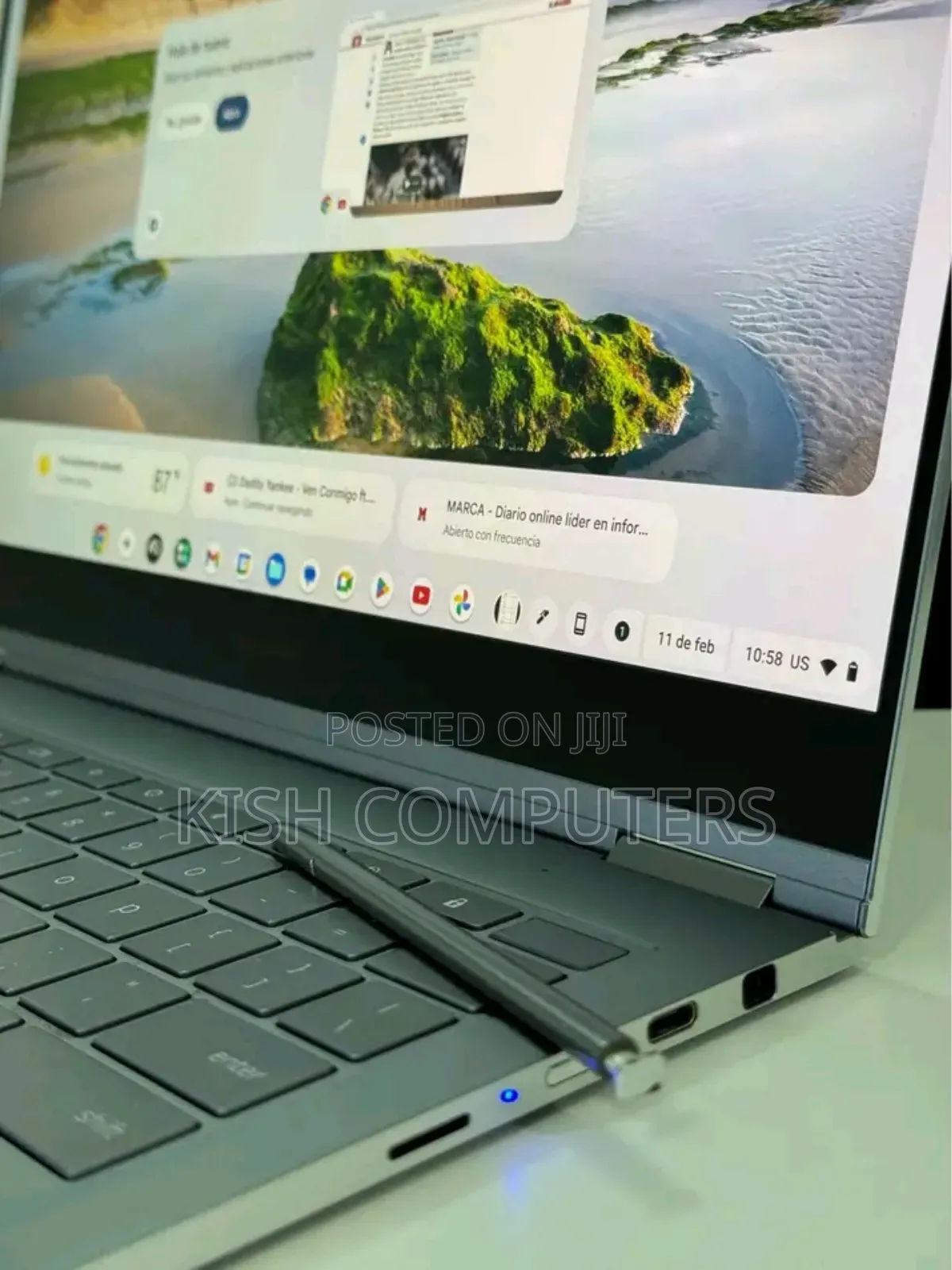 New Laptop Samsung Chromebook Pro 8GB Intel Core i5 SSD 256GB