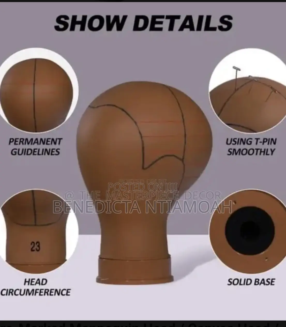 Polymer Wig Block