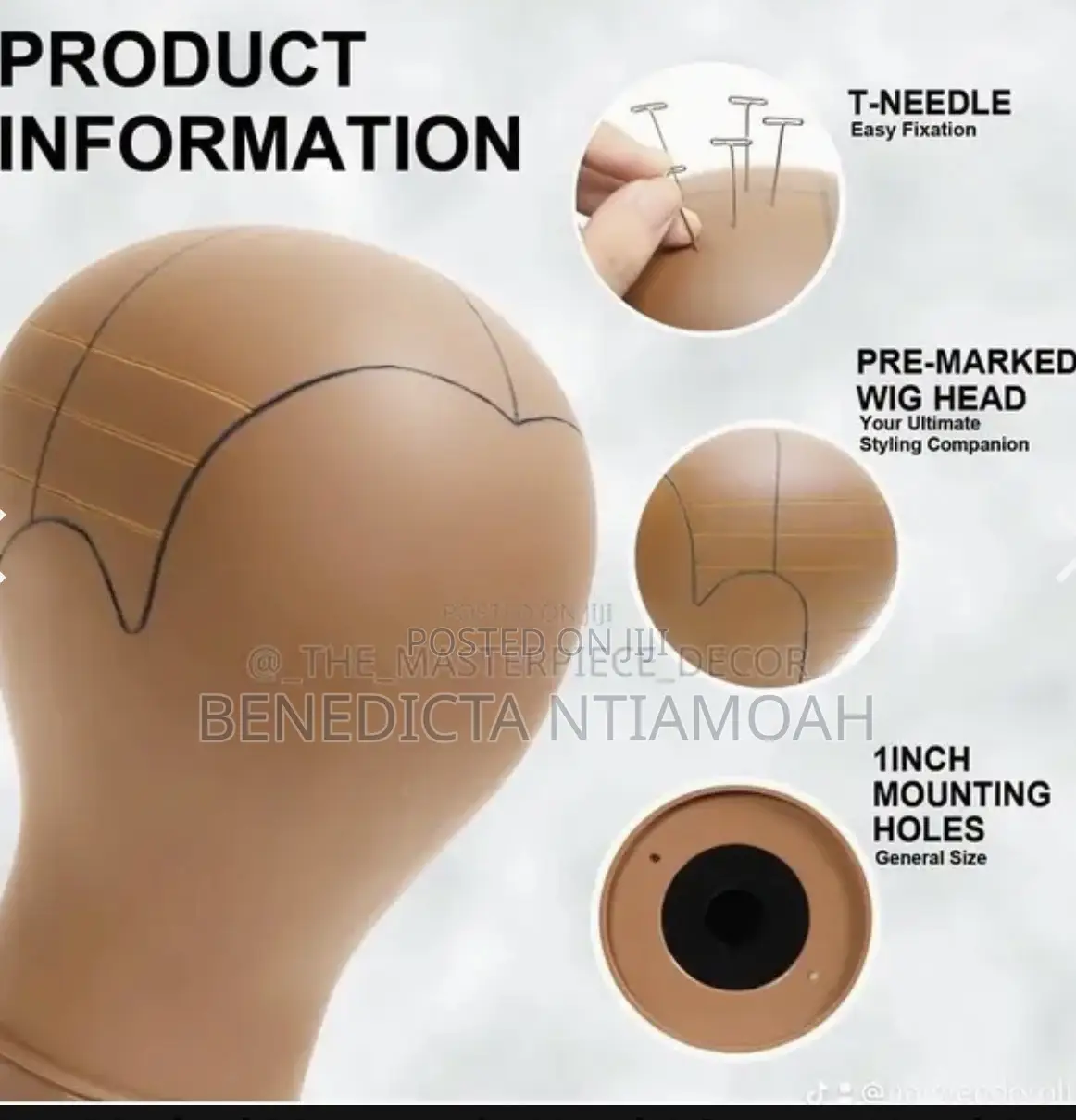 Polymer Wig Block
