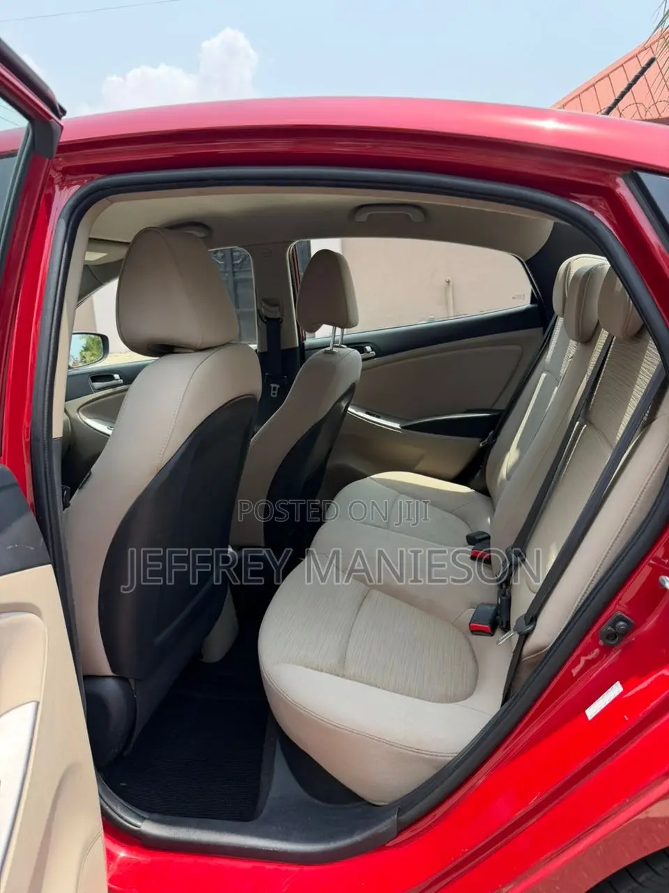 Hyundai Accent 2016 Red