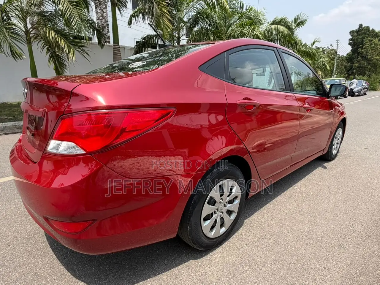 Hyundai Accent 2016 Red