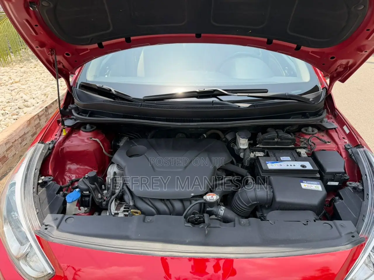 Hyundai Accent 2016 Red