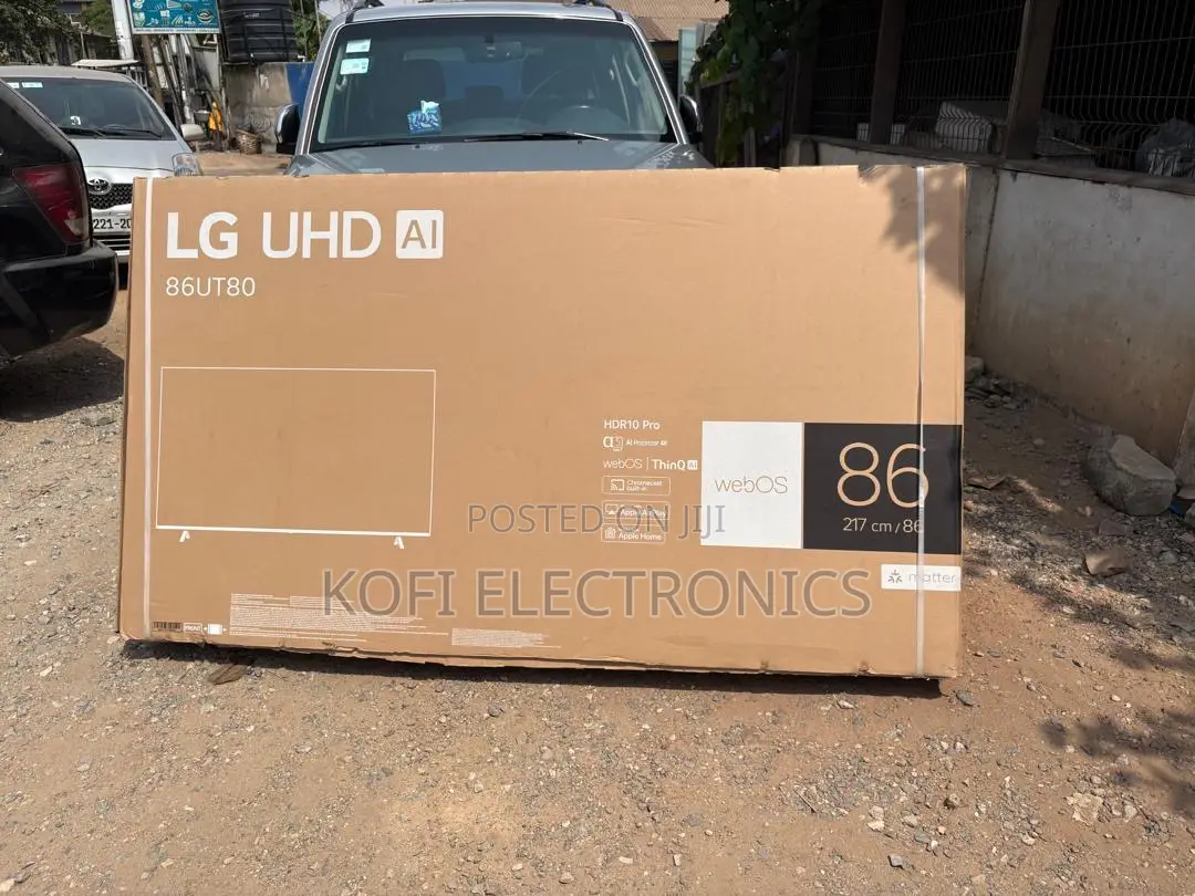 Lg 86-Inch Uhd Smart Ai Tv Massive Screen Stunning Clarity