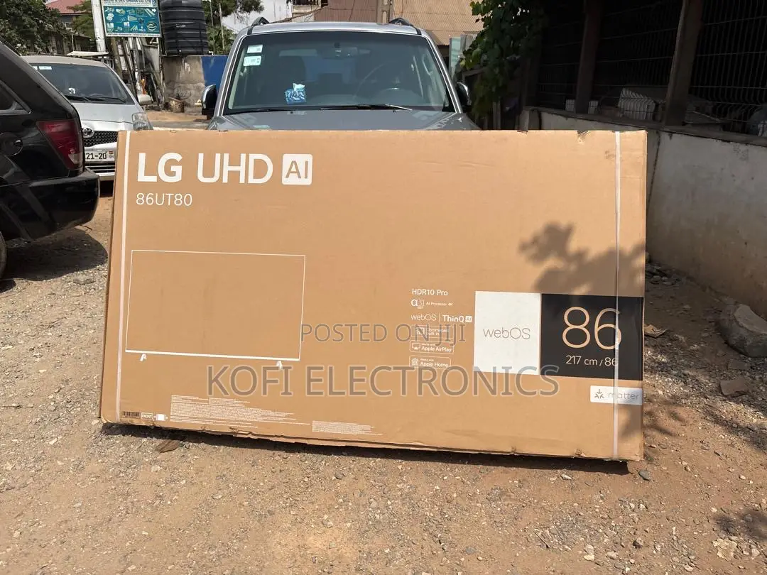 Lg 86-Inch Uhd Smart Ai Tv Massive Screen Stunning Clarity