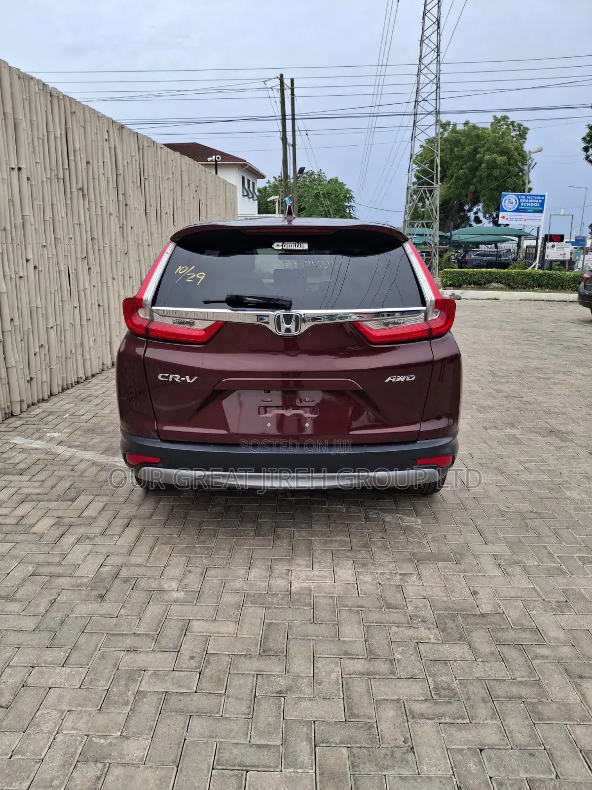 Honda CR-V 2020 Burgundy