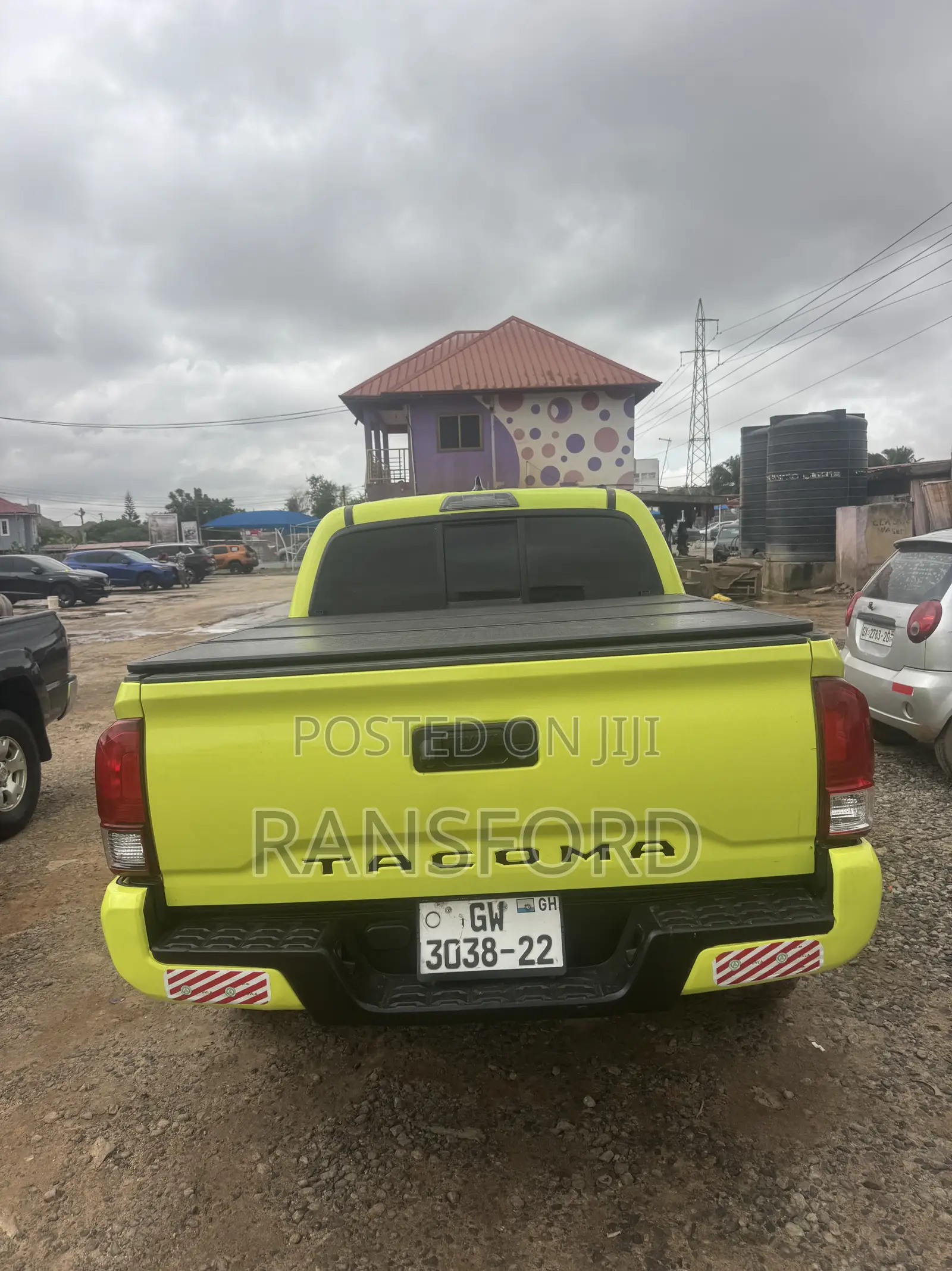 Toyota Tacoma Limited 2018 Yellow
