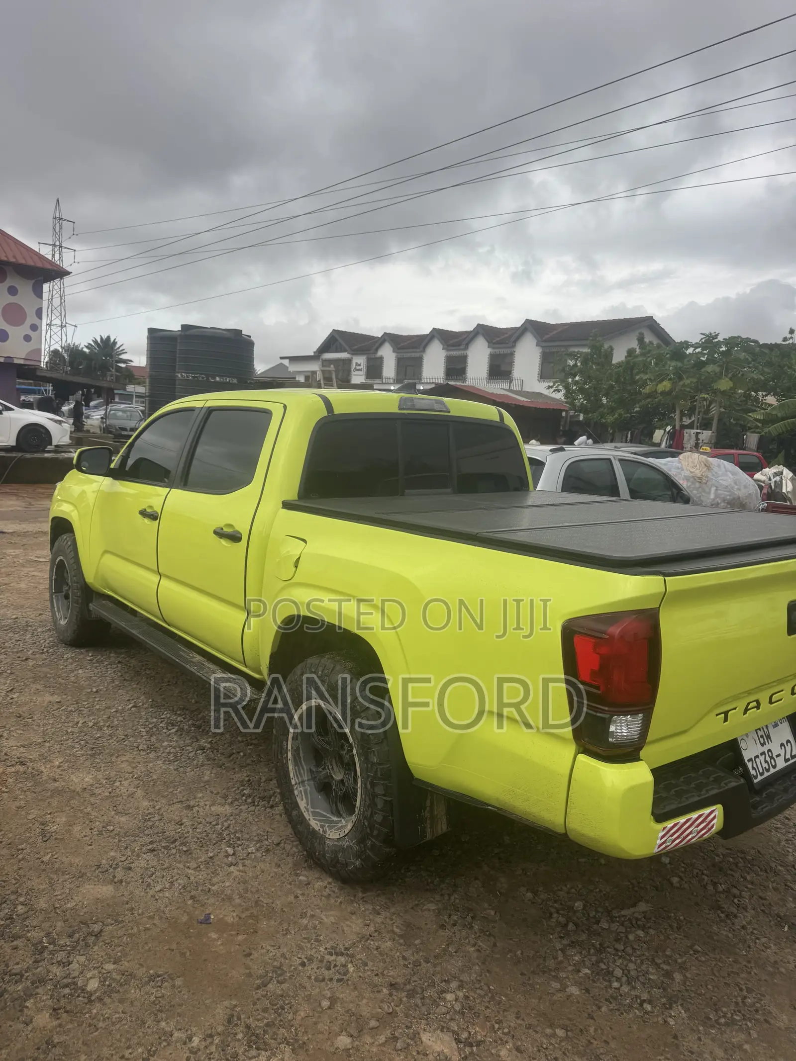 Toyota Tacoma Limited 2018 Yellow