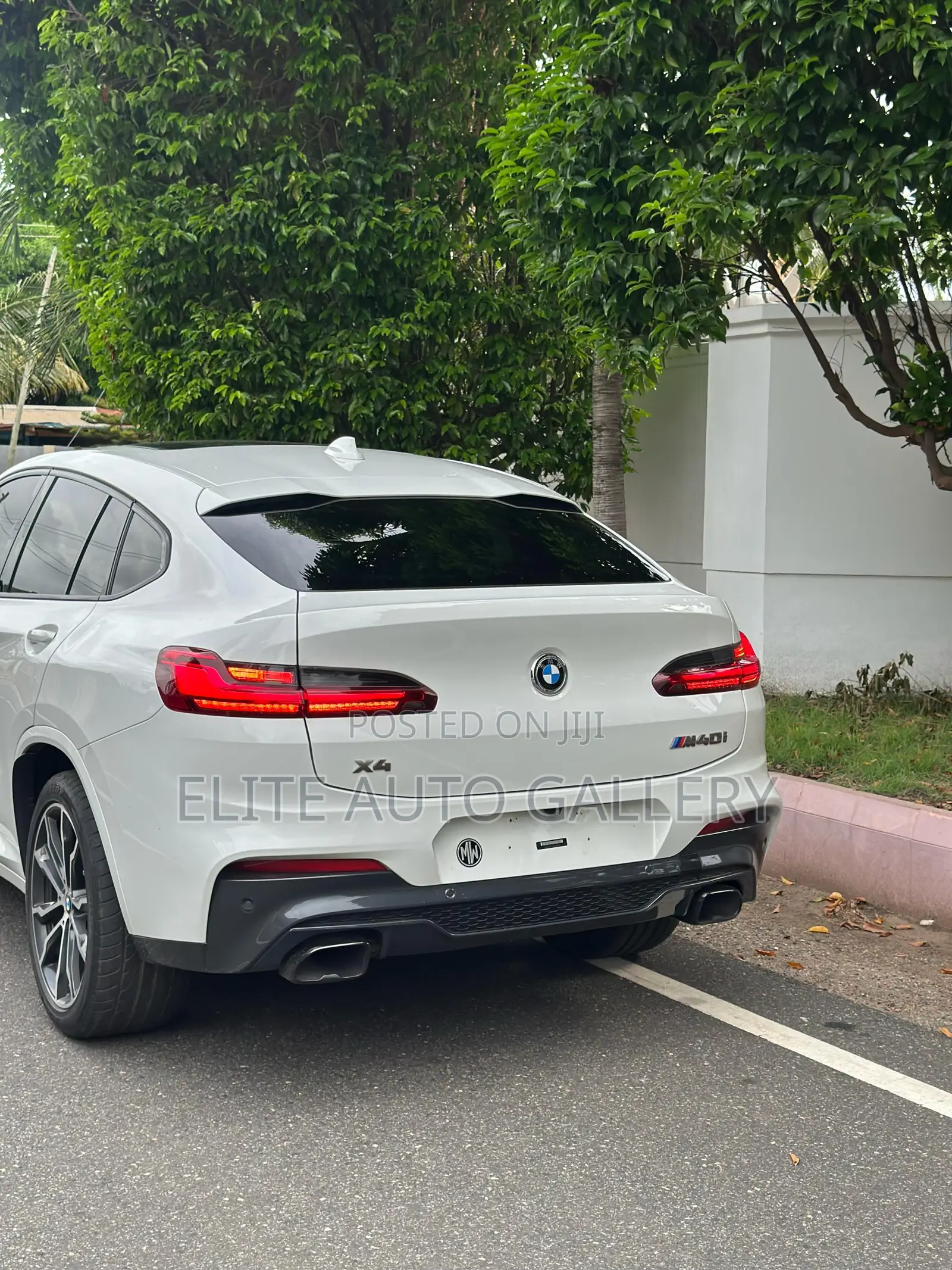 BMW X4 M40i 2019 White