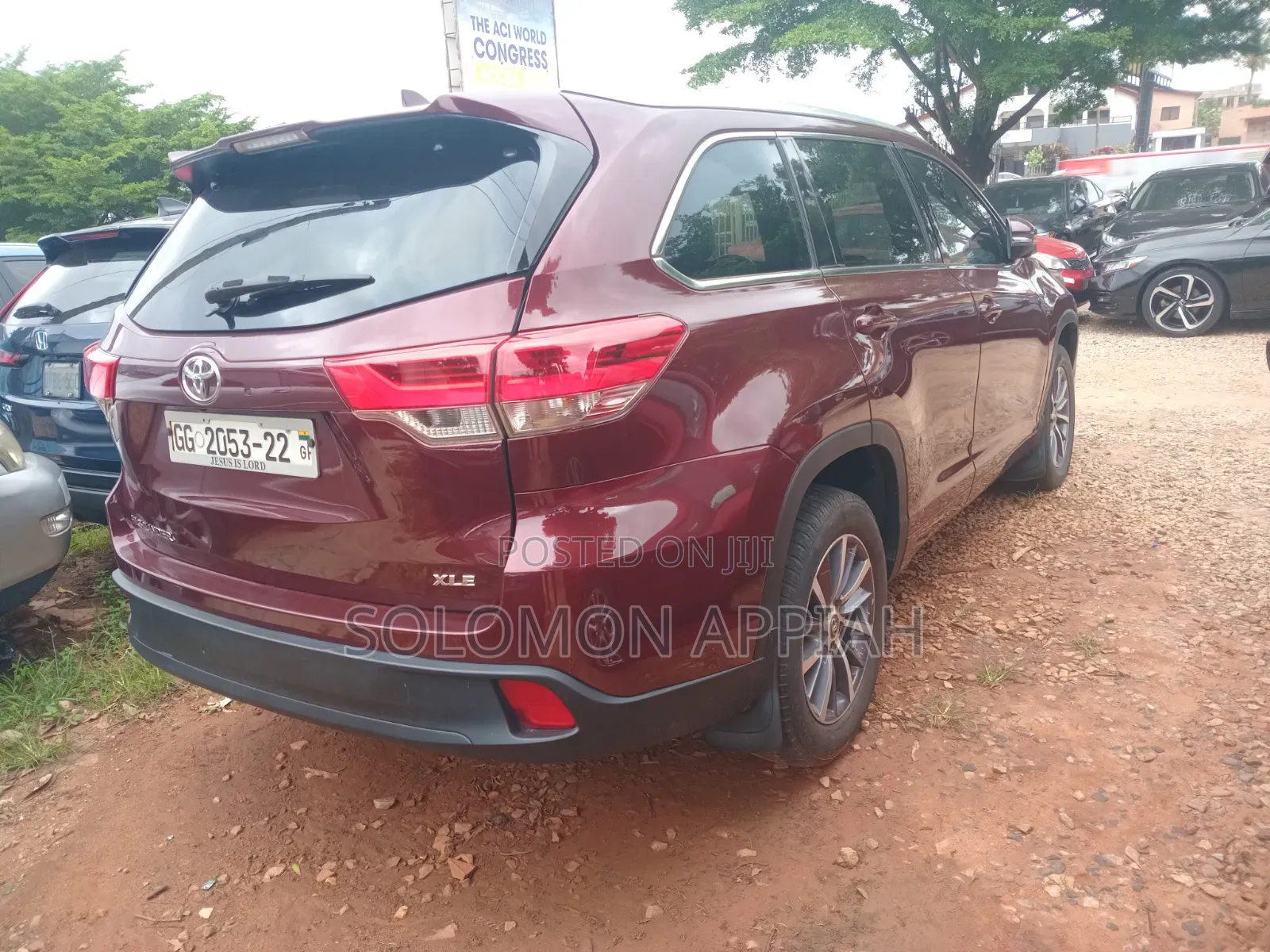 Toyota Highlander LE 4x4 V6 (3.5L 6cyl 8A) 2018 Brown
