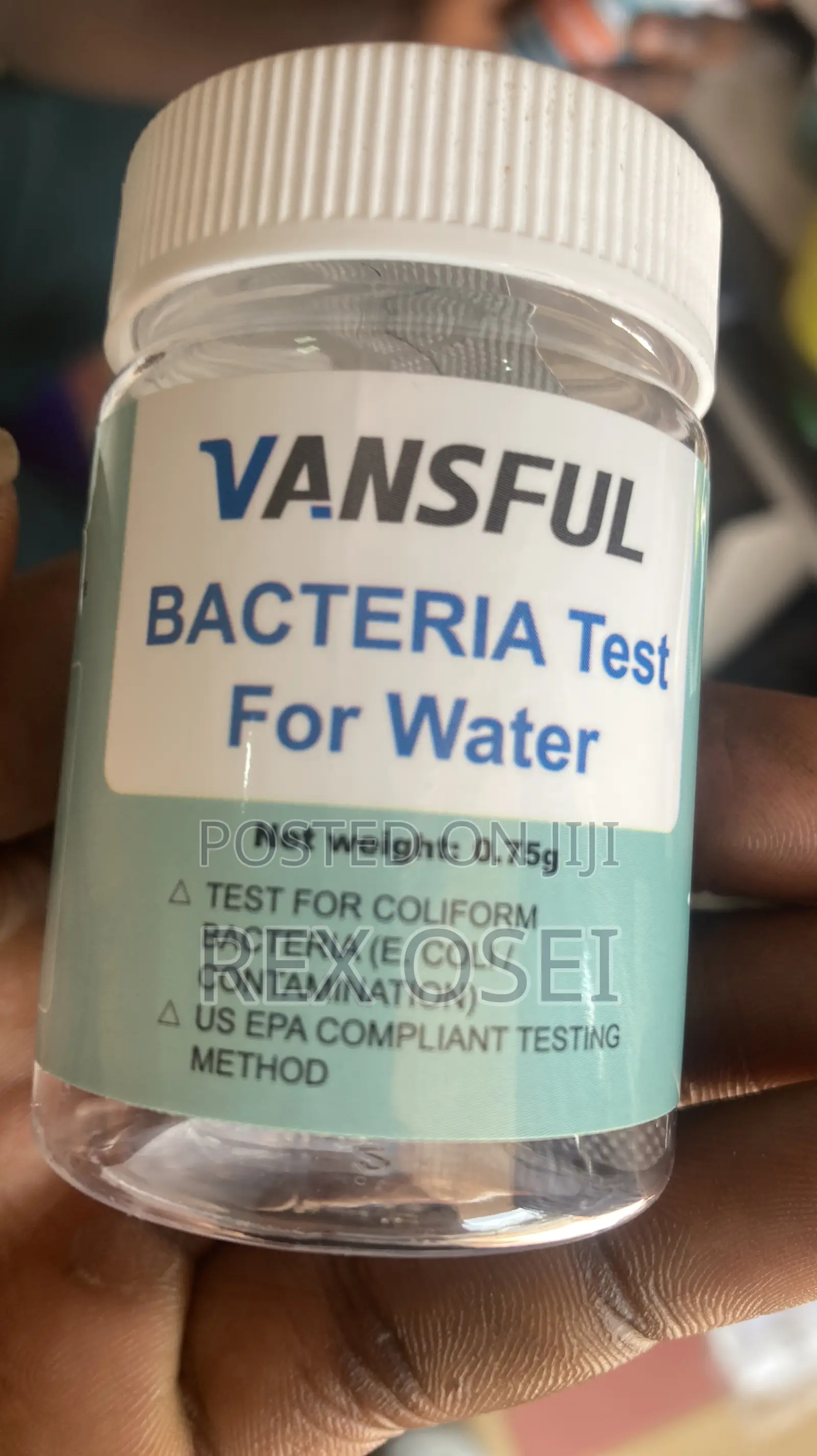 Bacteria Test for Water