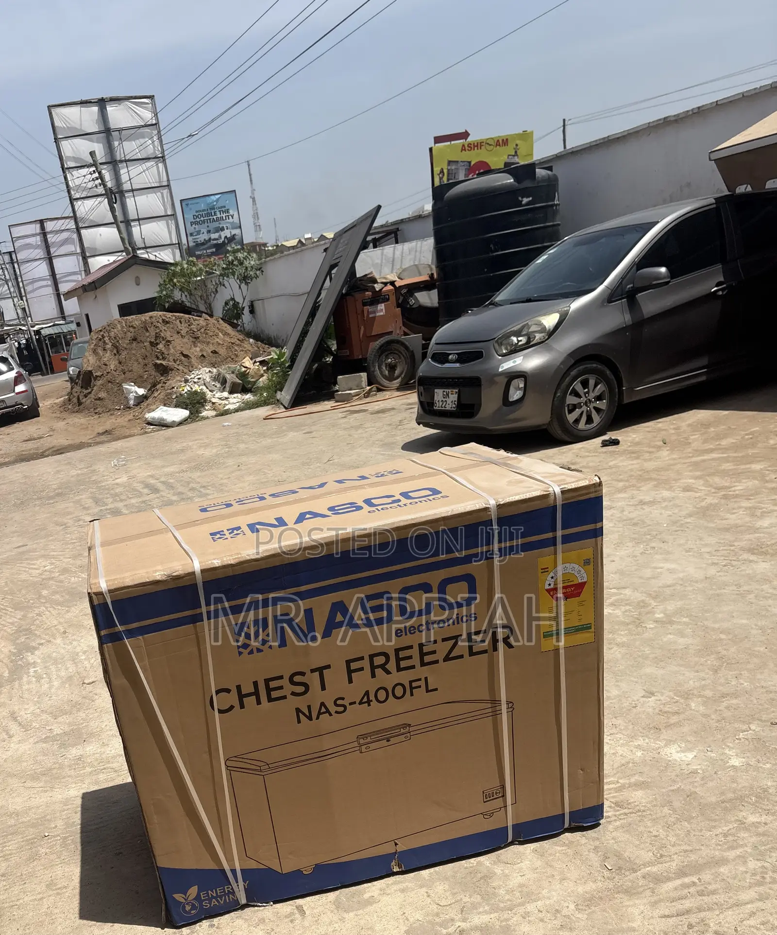 Super Quality Nasco 288l Single Door Freezer(Nas400fl) 