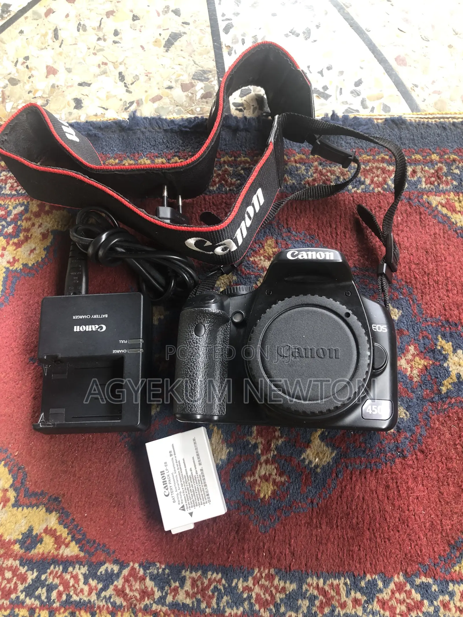 Canon 450d From Uk 