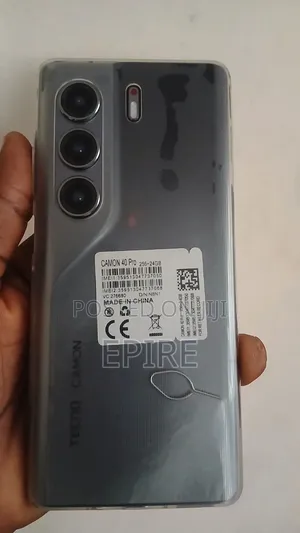 New Tecno Camon 40 Pro 5G 256 GB Black