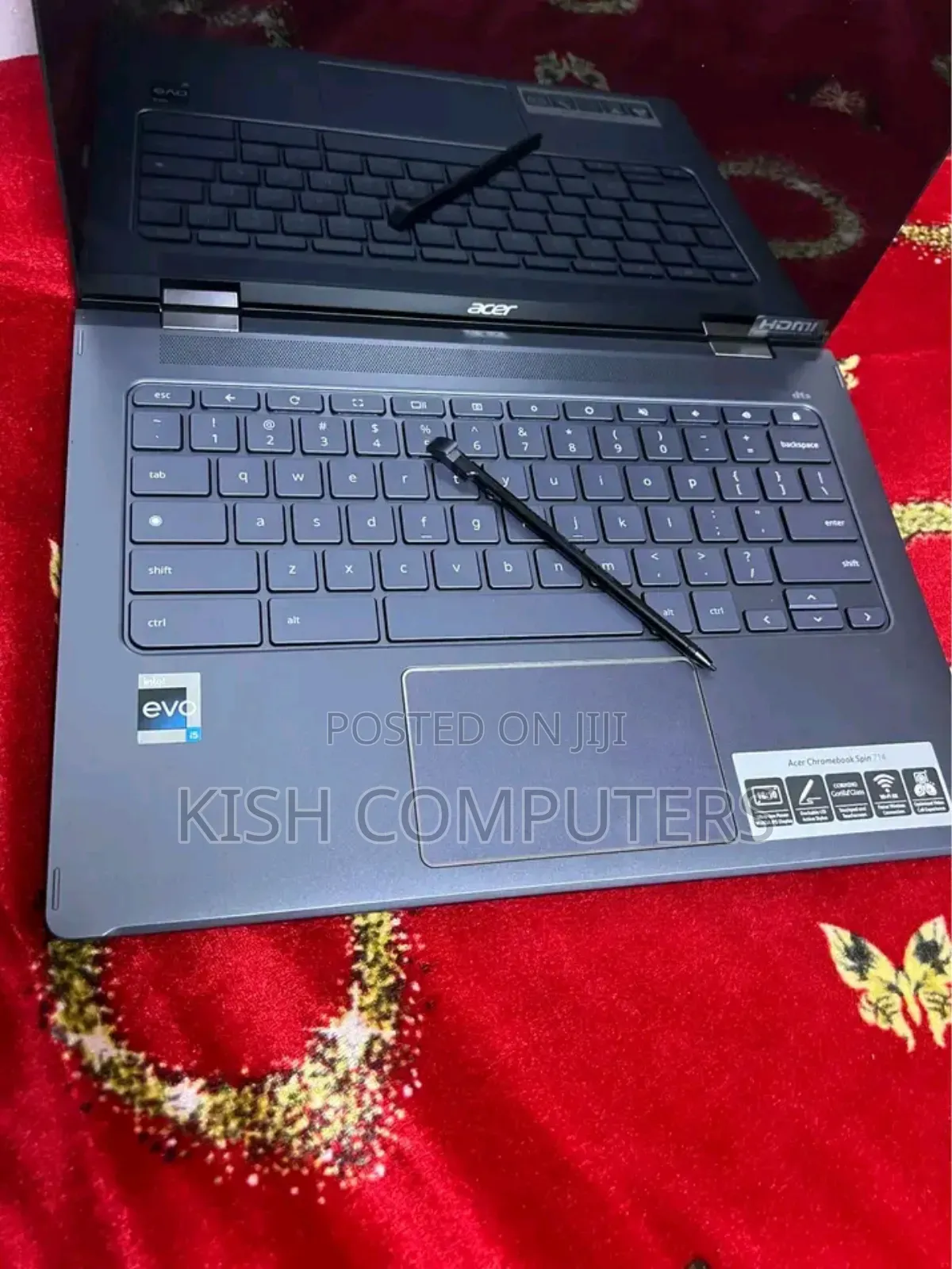 New Laptop Acer Chromebook 14 for Work 8GB Intel Core i5 SSD 128GB