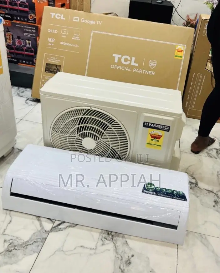 Choose Unique Nasco 1.5hp Air Conditioner(White)2026 Model.