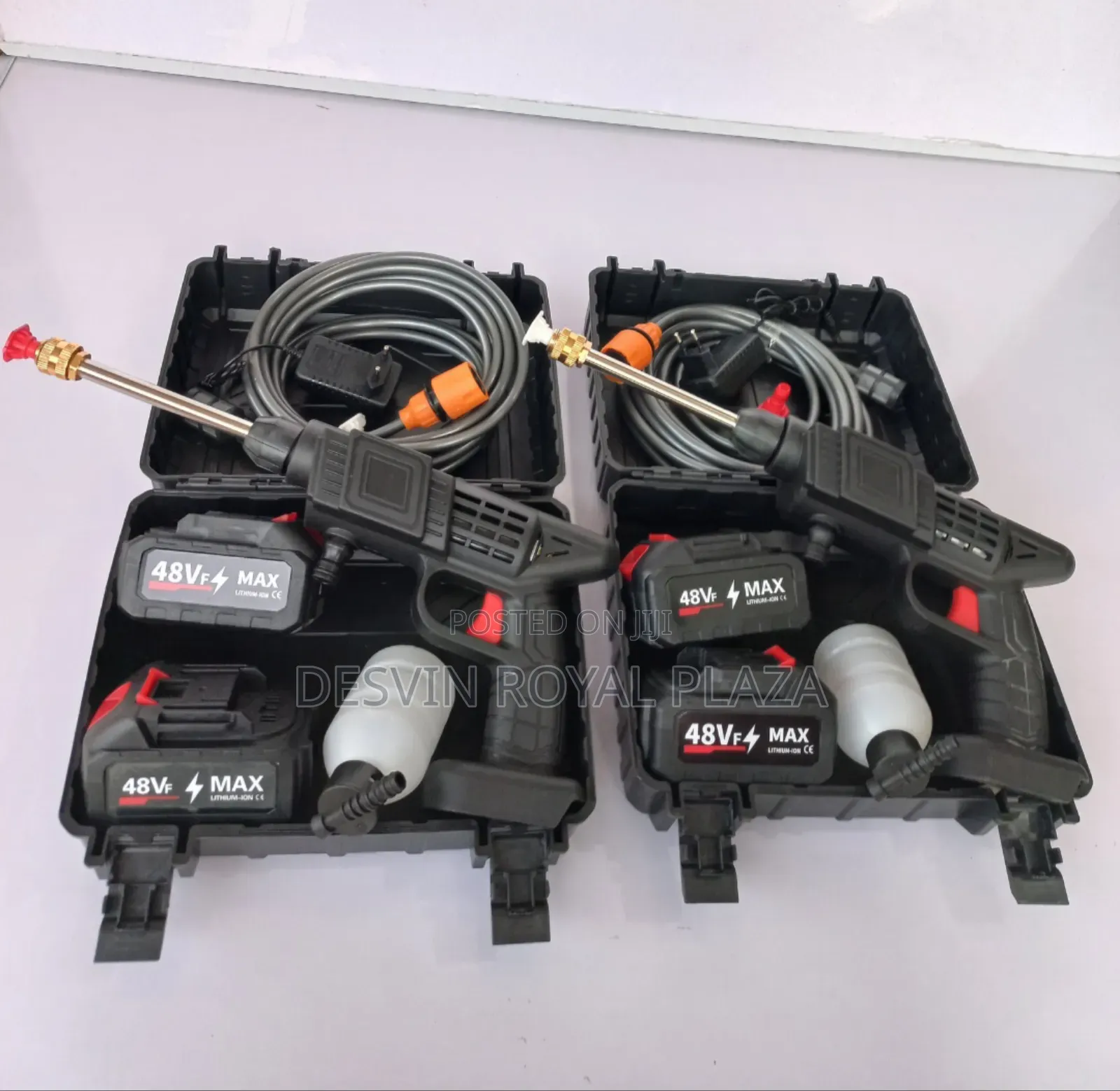 Car Washing High Pressure Gun ( Two Batteries )