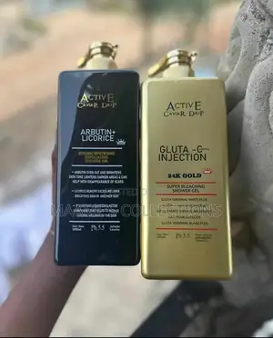 Active Caviar Drip Exfoliating Shower Gels