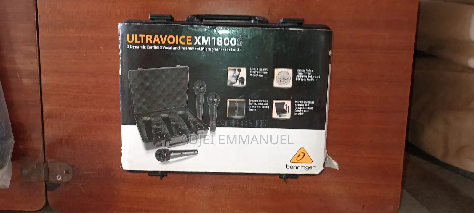 Lane Lr-616 Wireless Mic Behringer Cord Mic