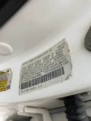 Honda Accord 2019 White