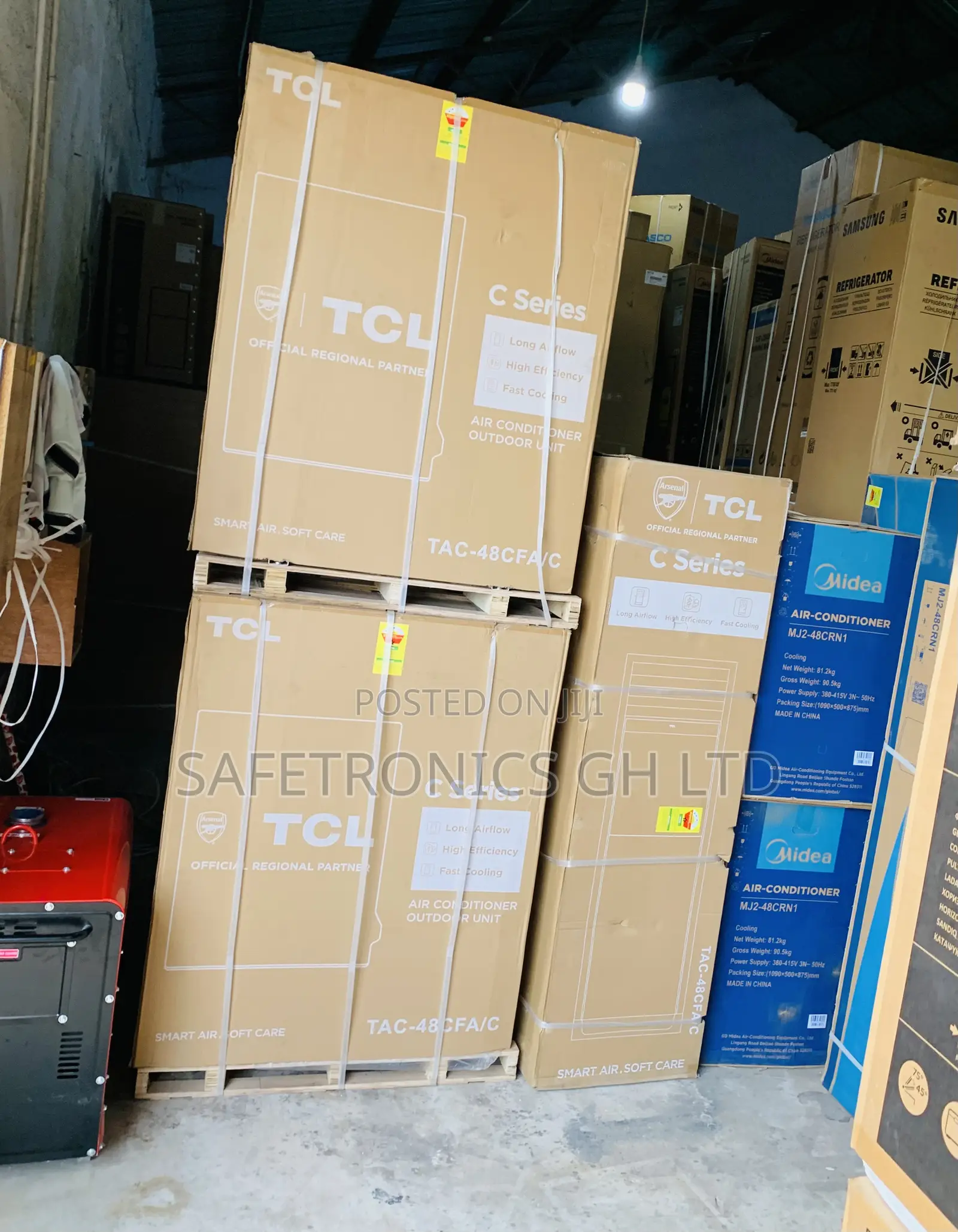 Kindly Shop White TCL 5.0hp R410 Floor Standing Air Condition