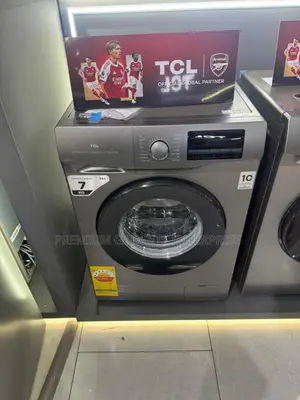 TCL 7kg Front Load Washing Machine | P607fl Steam Wash Led Display