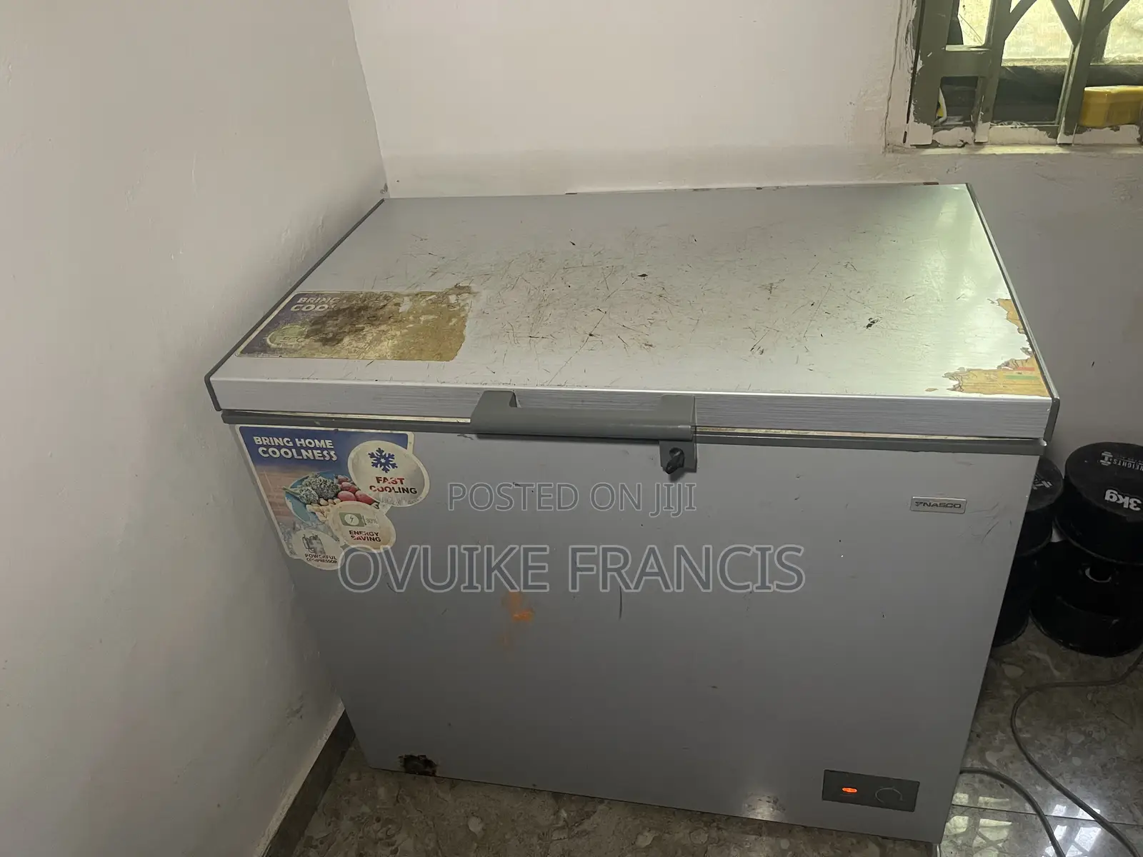 Home Used Nasco Deep Frizer,Net Capacity 260l, Net Weight 37kg,