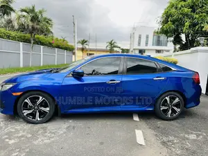 Honda Civic Touring Coupe 2018 Blue
