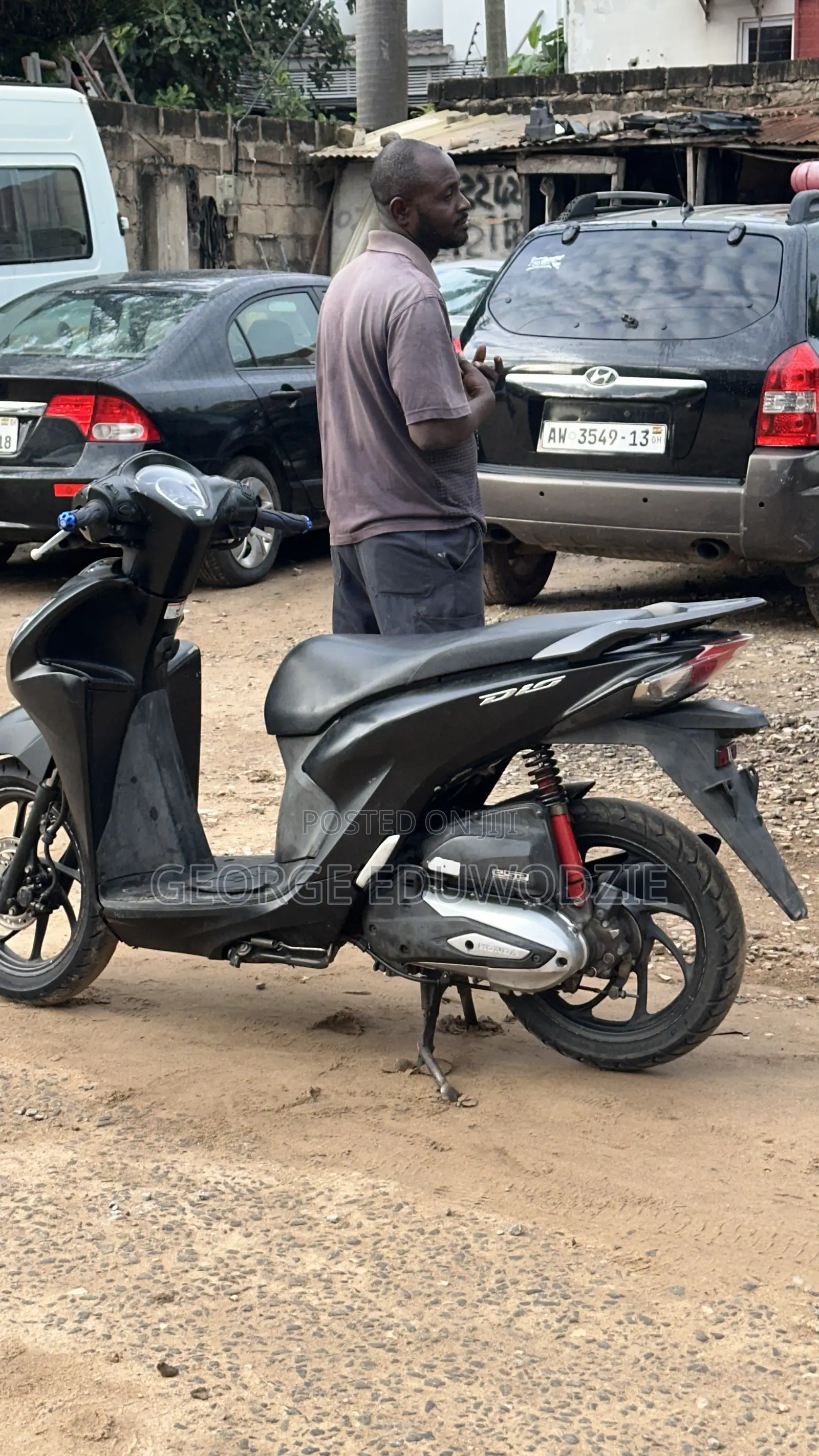 Honda Dio 2024 Black