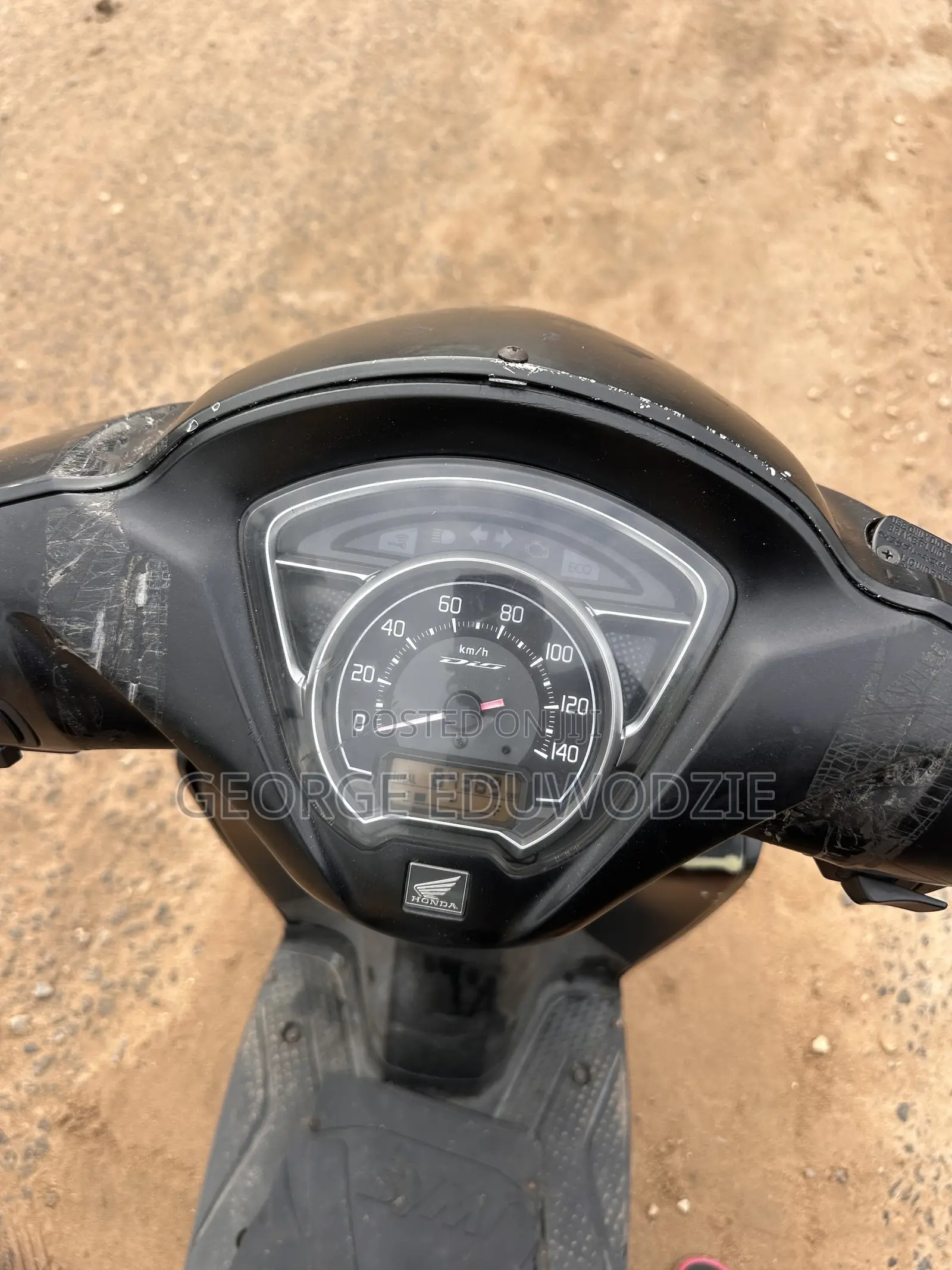 Honda Dio 2024 Black