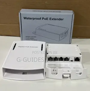 4-Port Poe Extender Outdoor, 1 to 4 Waterproof Gigabit Poe Extender