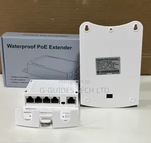 4-Port Poe Extender Outdoor, 1 to 4 Waterproof Gigabit Poe Extender