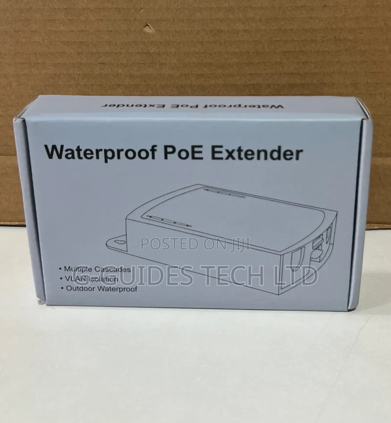 4-Port Poe Extender Outdoor, 1 to 4 Waterproof Gigabit Poe Extender