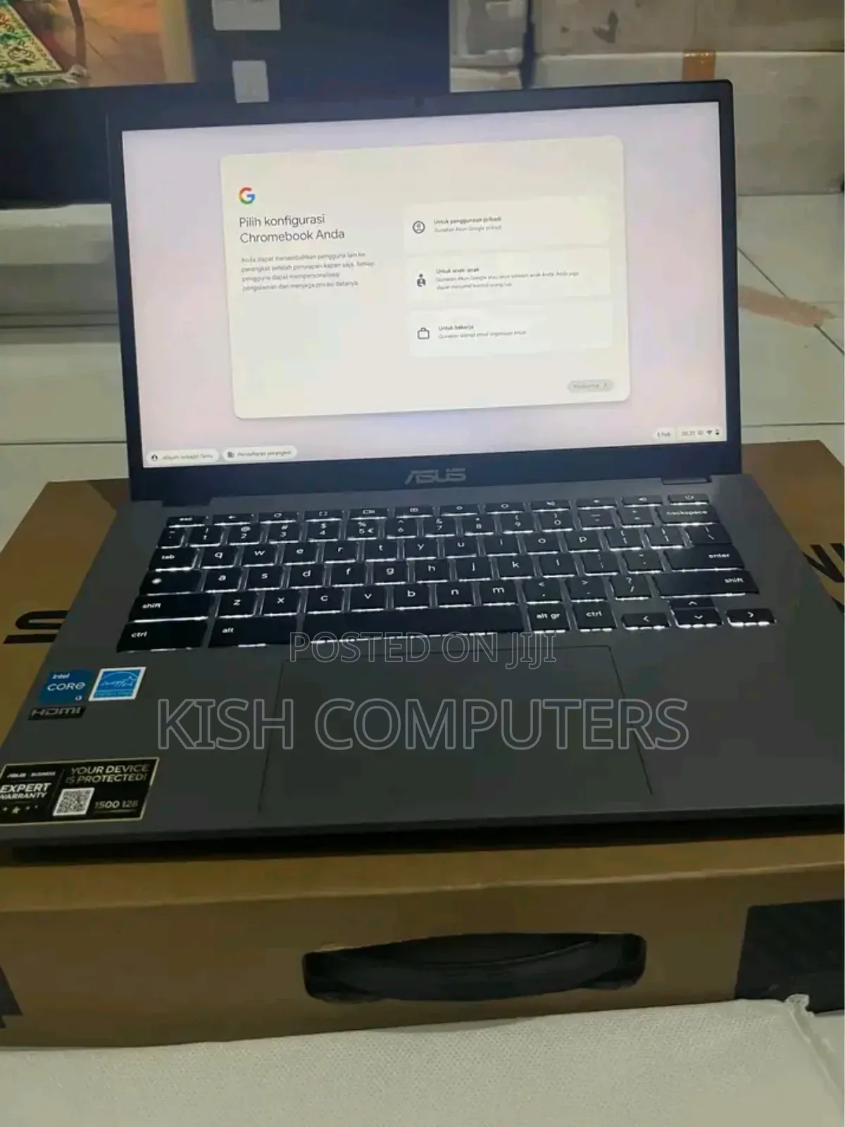 New Laptop Asus Chromebook Flip C100PA 8GB Intel Core i3 SSD 128GB