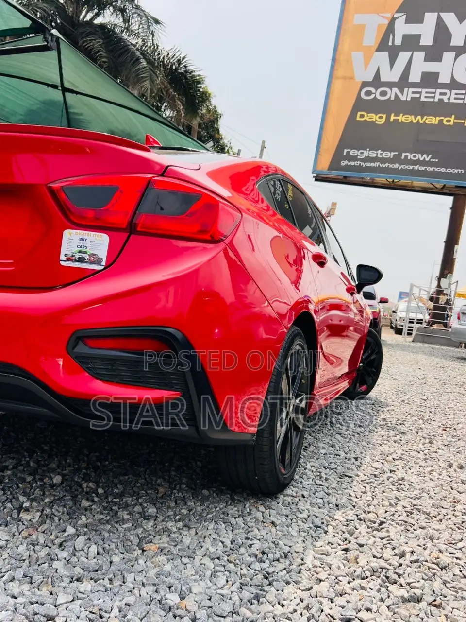 Chevrolet Cruze 2018 Red