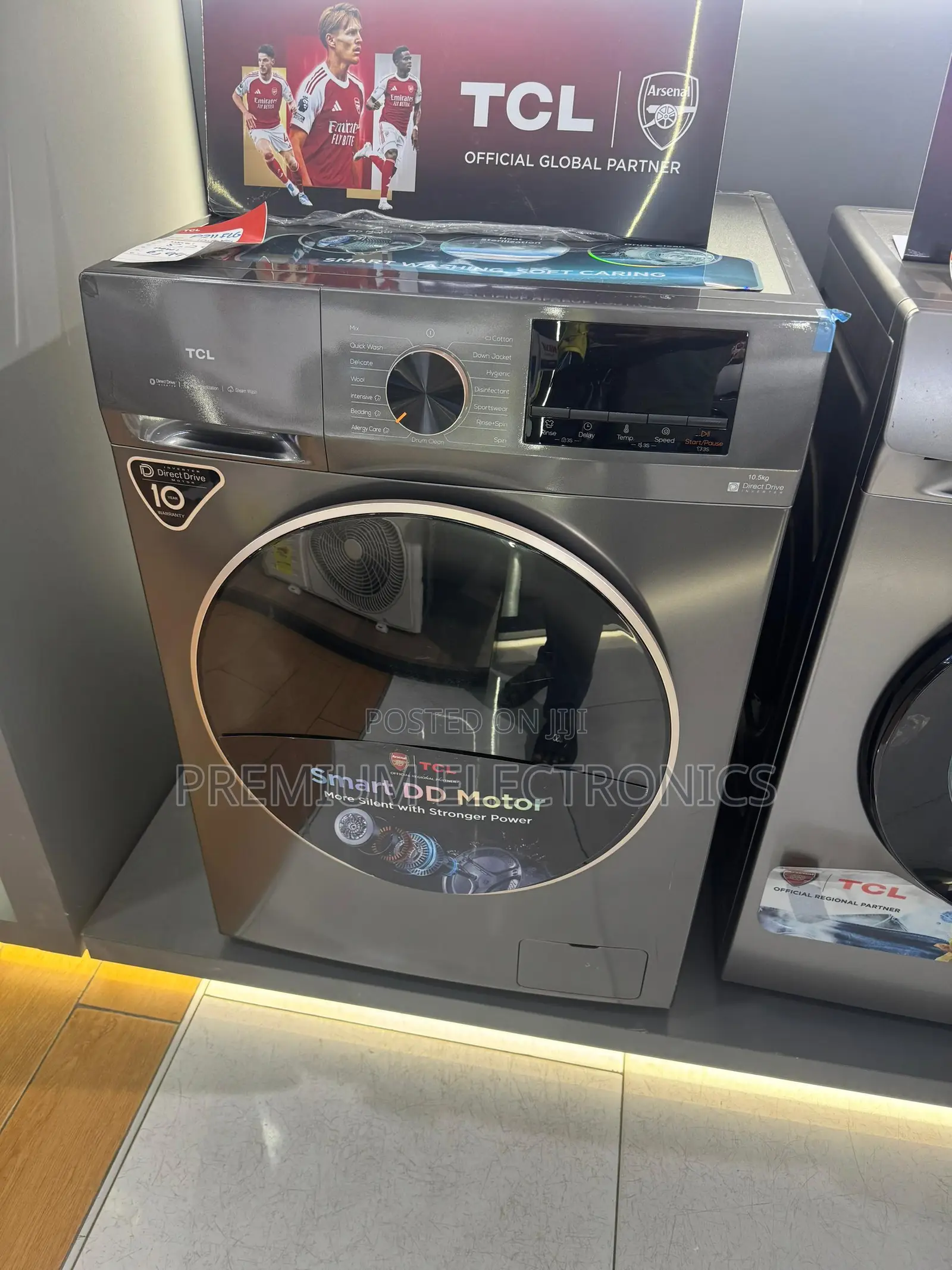 TCL Washer 10.5kg Dryer 6kgs Washing Machine C211wdg