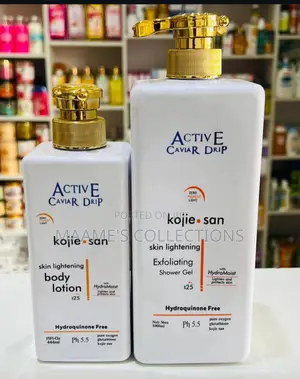 Active Caviar Drip Body Lotion And Shower Gel Set