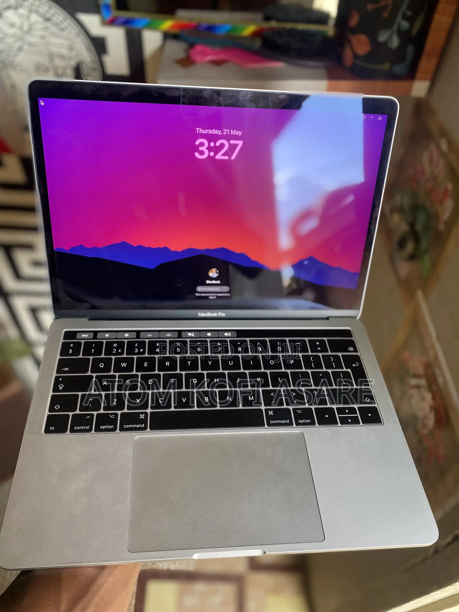 Laptop Apple MacBook Pro 2017 8GB Intel Core i5 SSD 256GB