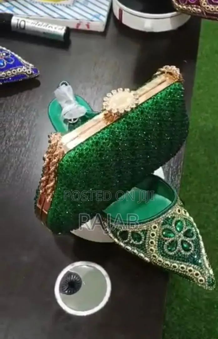 Bridal Heels Clutches