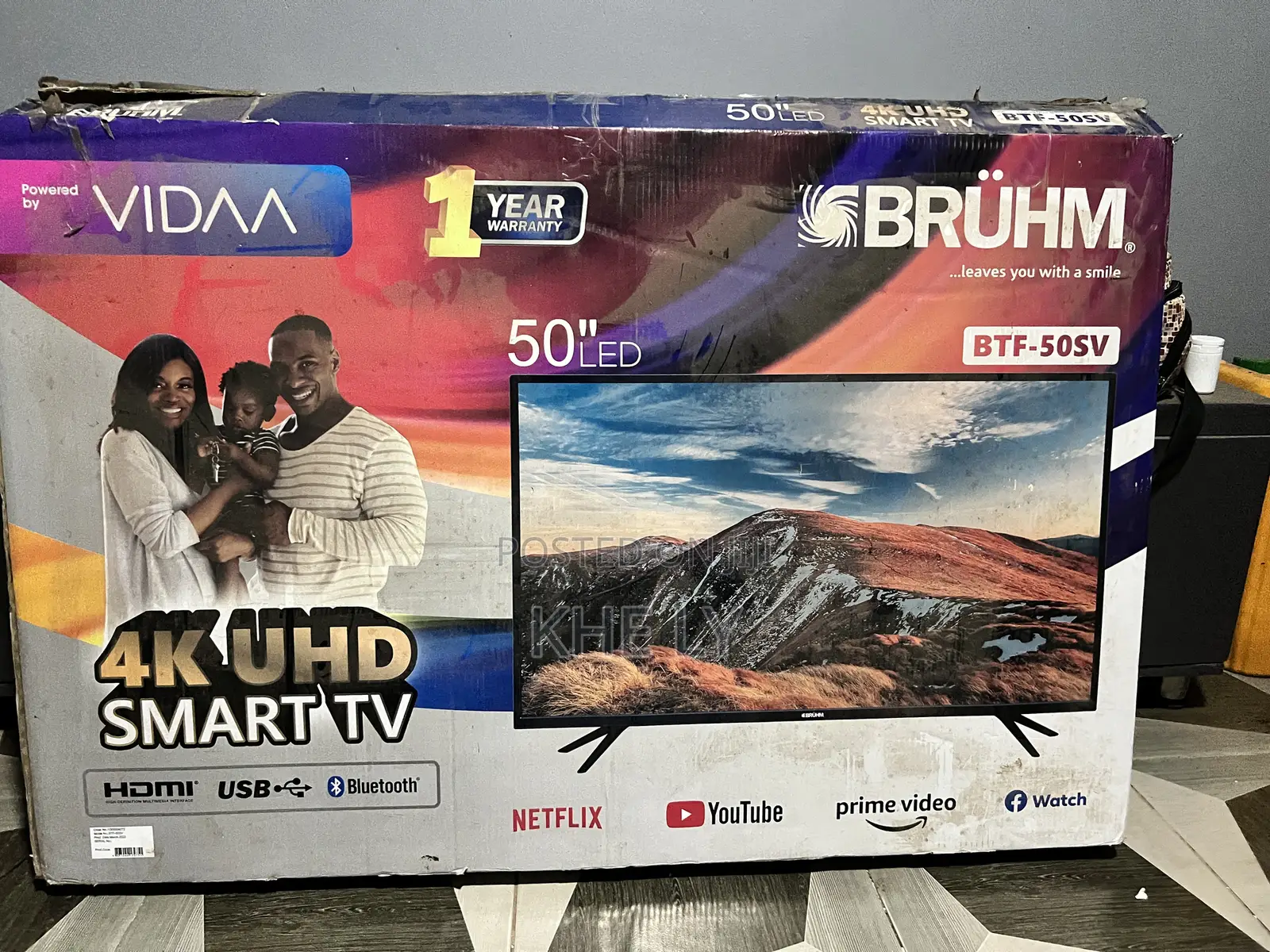 Bruhm Led 50inches