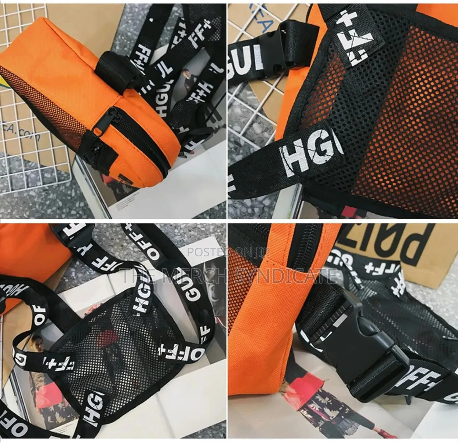 Unisex Chest Rig Bag Hiphop Tactical Streetwear Fashion Vest Waist