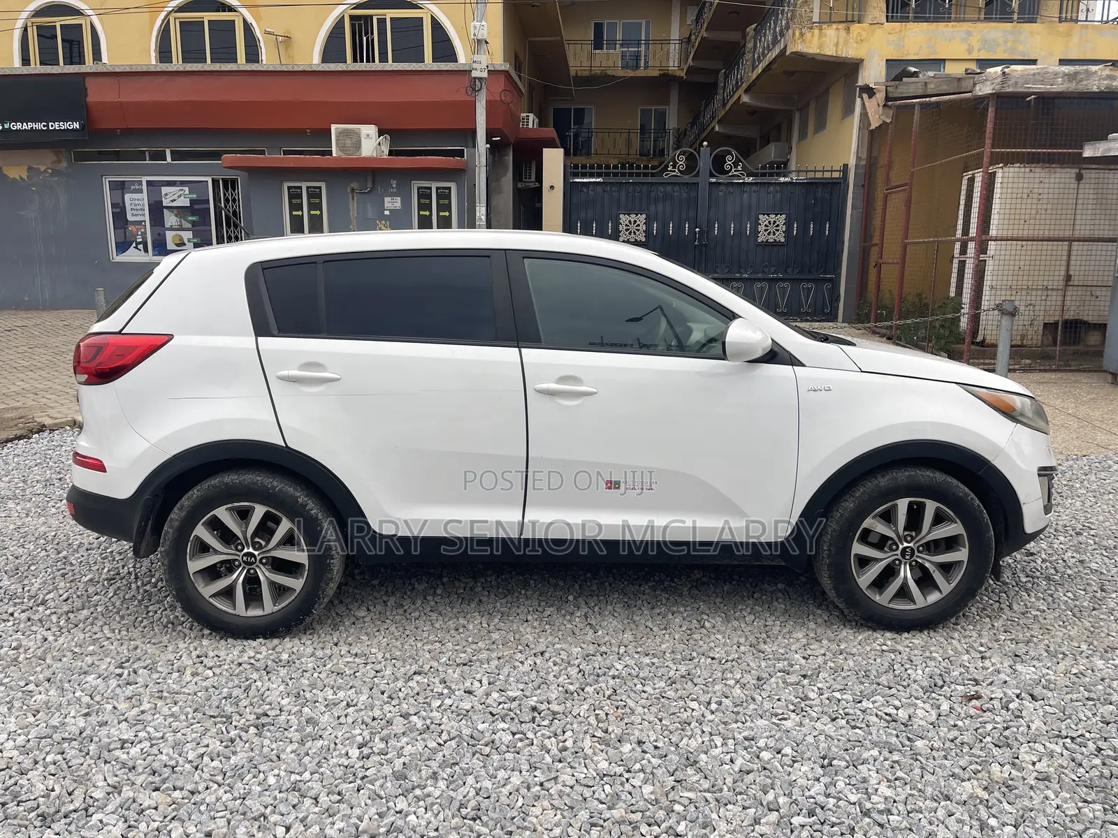 Kia Sportage EX 4dr SUV AWD (2.4L 4cyl 6A) 2014 White