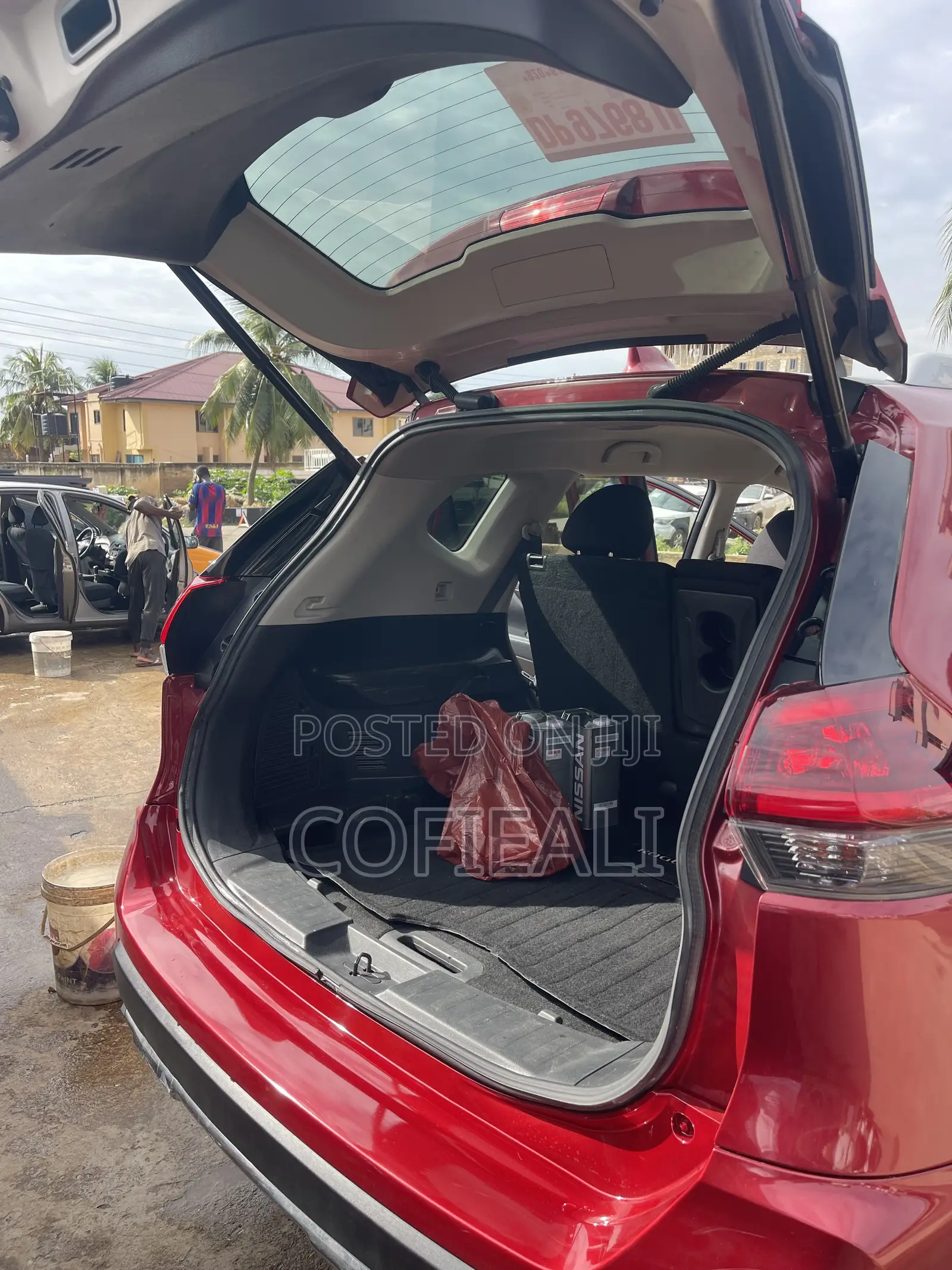 Nissan Rogue SV AWD 2018 Red