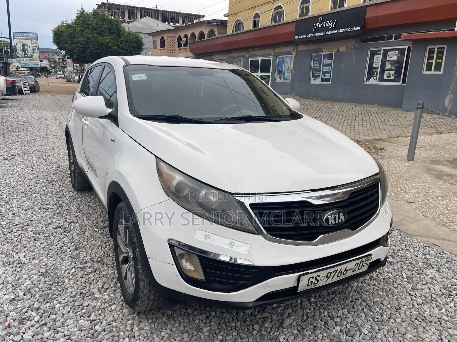 Kia Sportage EX 4dr SUV AWD (2.4L 4cyl 6A) 2014 White