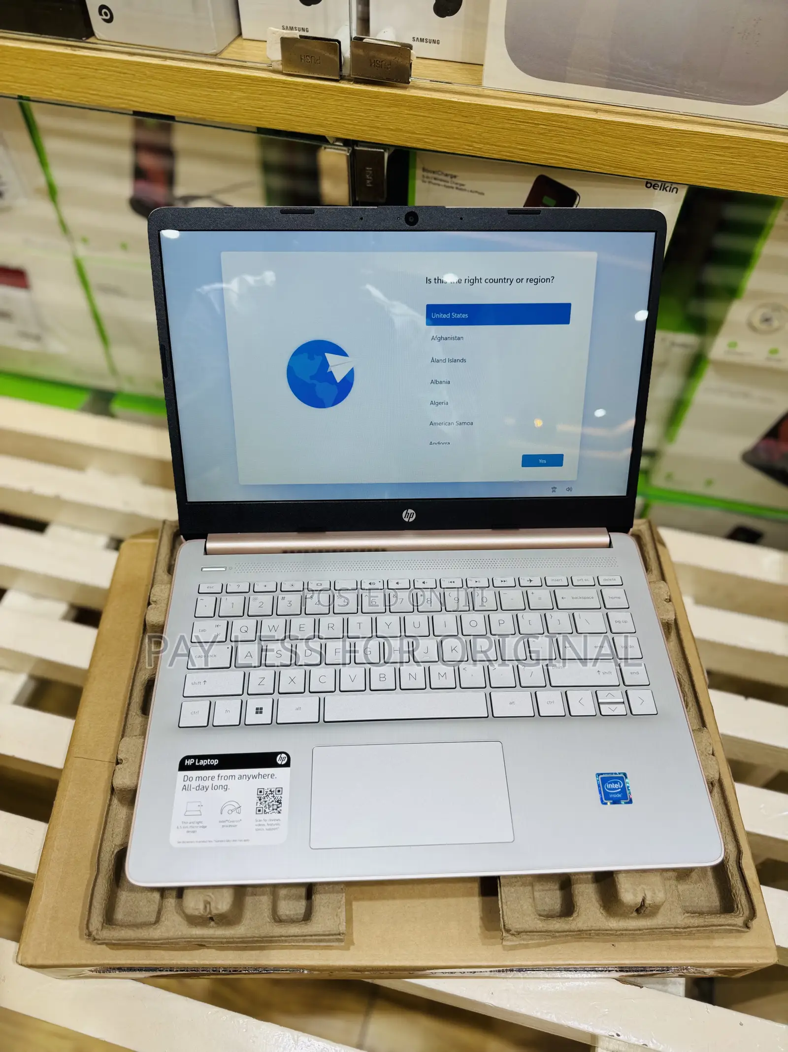 New Laptop HP 14z 4GB Intel Pentium SSD 60GB