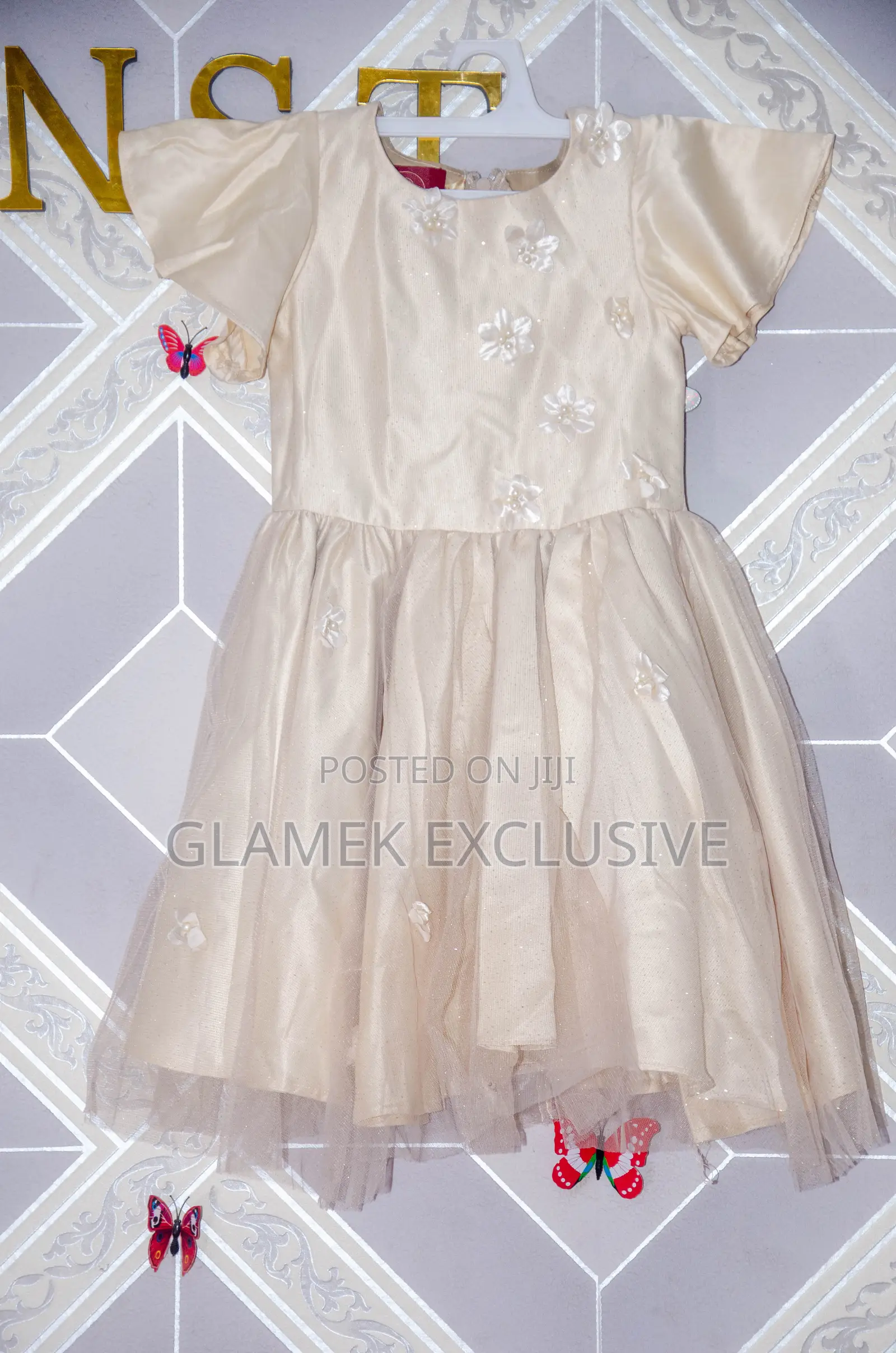 Bardot Junior Jamie Flower Heart Mini Dress