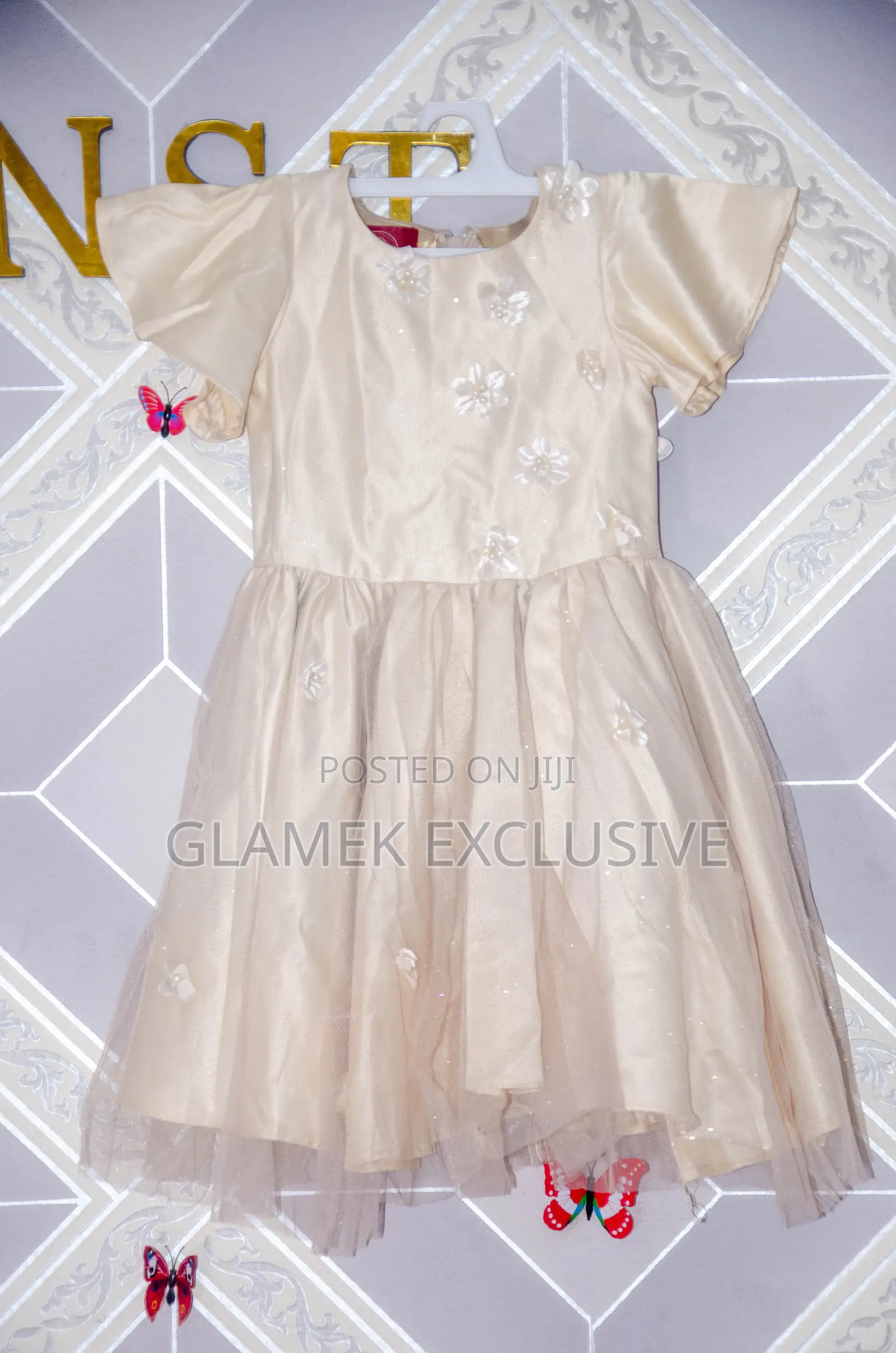 Bardot Junior Jamie Flower Heart Mini Dress
